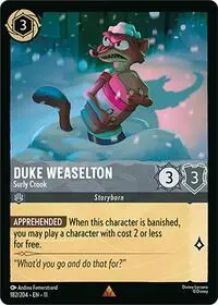 Duke Weaselton - Surly Crook (11-182)