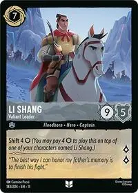 Li Shang - Valiant Leader (11-183)