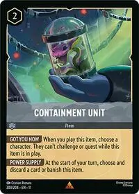 Carta Containment Unit, 11-203