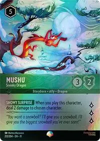 Carta Mushu - Sneaky Dragon, 11-212