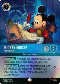 Mickey Mouse - Bob Cratchit (11-219)
