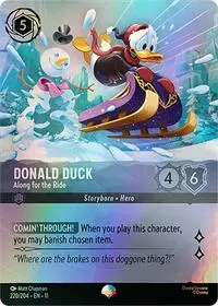 Donald Duck - Along for the Ride (11-220)