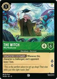 The Witch - Wily Woodcarver (12-74)