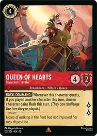 Queen of Hearts - Impatient Traveler (12-122)