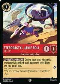 Pterodactyl Janie Doll - Sid's Toy (12-128)