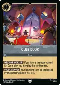Club Door (12-202)