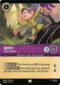 Dopey - Drawn to Music (Foil) (12-38)