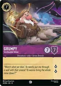 Grumpy - Soreheaded Miner (Foil) (12-41)