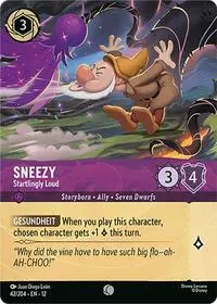 Sneezy - Startlingly Loud (Foil) (12-42)