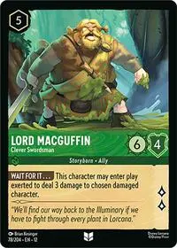 Lord MacGuffin - Clever Swordsman (12-78)