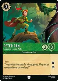 Peter Pan - Searching Far and Wide (Foil) (12-81)