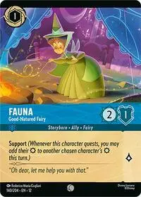 Fauna - Good-Natured Fairy (Foil) (12-140)