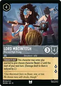 Lord Macintosh - Wiry and High-Strung (12-181)