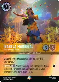 Isabela Madrigal - Such a Lovely Voice (12-207)