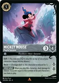 Mickey Mouse - Playful Sorcerer (Q1-225)