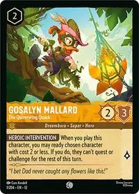Gosalyn Mallard - The Quiverwing Quack (12-1)