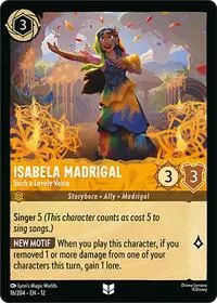 Isabela Madrigal - Such a Lovely Voice (12-16)