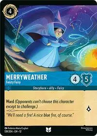 Merryweather - Feisty Fairy (Foil) (12-139)