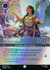 Pocahontas - Steadfast Traveler (12-220)