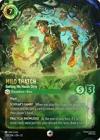Milo Thatch - Getting His Hands Dirty (12-230)