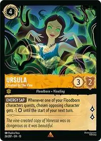 Carta Ursula - Created by the Vine, 13-26