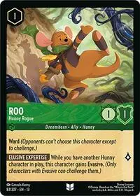 Carta Roo - Hunny Rogue, 13-83
