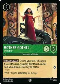 Carta Mother Gothel - Evil as Ever, 13-93