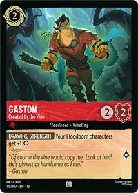 Carta Gaston - Created by the Vine, 13-115