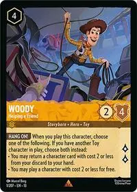 Carta Woody - Helping a Friend, 13-1
