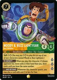 Carta Woody & Buzz Lightyear - Best Buddies, 13-28