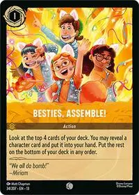 Carta Besties, Assemble!, 13-34