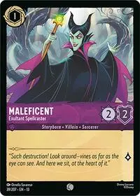 Carta Maleficent - Exultant Spellcaster, 13-39