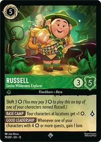 Carta Russell - Senior Wilderness Explorer, 13-79