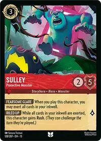 Carta Sulley - Protective Monster, 13-128
