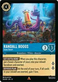 Carta Randall Boggs - Scary Smart, 13-153