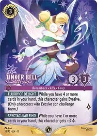 Tinker Bell - Snowflake Collector (DLCP-33)