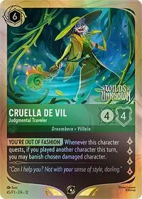 Cruella De Vil - Judgmental Traveler (DLCP-45)
