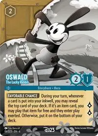 Oswald - The Lucky Rabbit (D23-6)