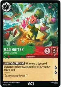 Mad Hatter - Unruly Eccentric (D23-16)