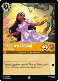 Carta Isabela Madrigal - Kind Cultivator, 13-3
