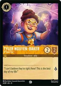 Carta Tyler Nguyen-Baker - 4*Town Fan, 13-4