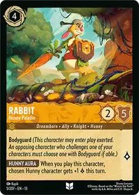 Carta Rabbit - Hunny Paladin, 13-5