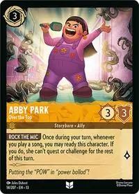 Carta Abby Park - Over the Top, 13-14