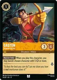 Carta Gaston - Superior Archer, 13-15