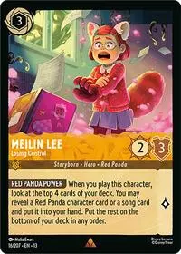 Carta Meilin Lee - Losing Control, 13-16