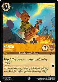 Carta Kanga - Hunny Bard, 13-23