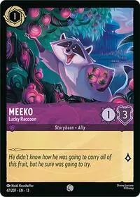 Meeko - Lucky Raccoon (13-47)