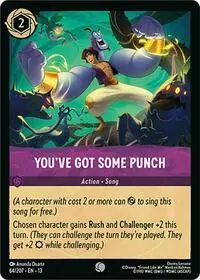 Carta You've Got Some Punch, 13-64
