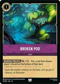Carta Broken Pod, 13-70