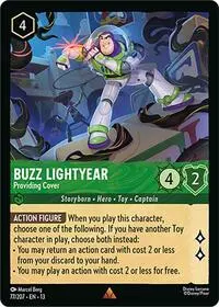 Carta Buzz Lightyear - Providing Cover, 13-77